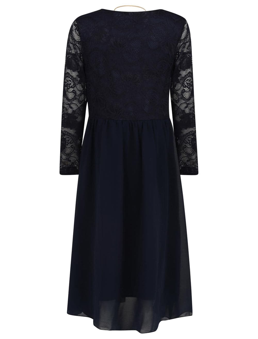 Girls Floral Lace Maxi Dress