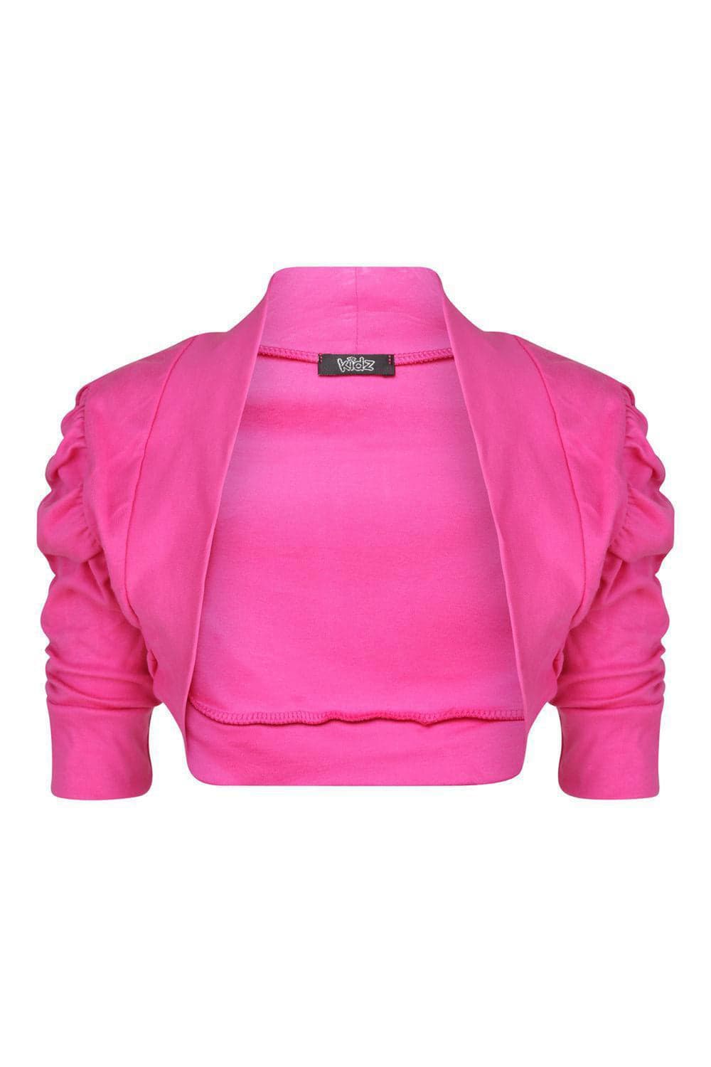 Girls Ruched Sleeve Bolero