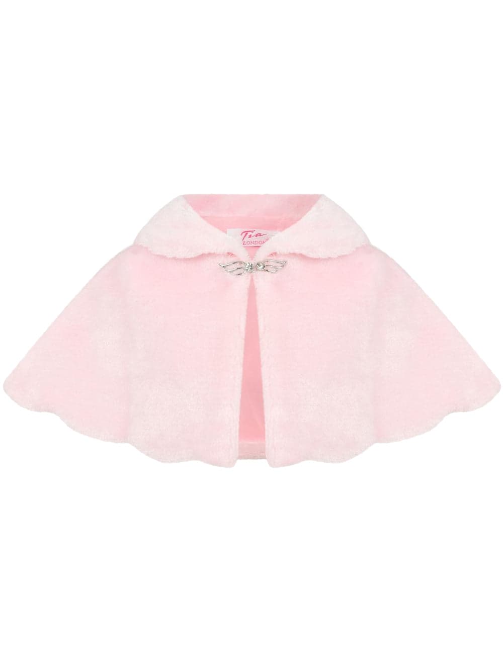 Girls Fur Shoulder Cape