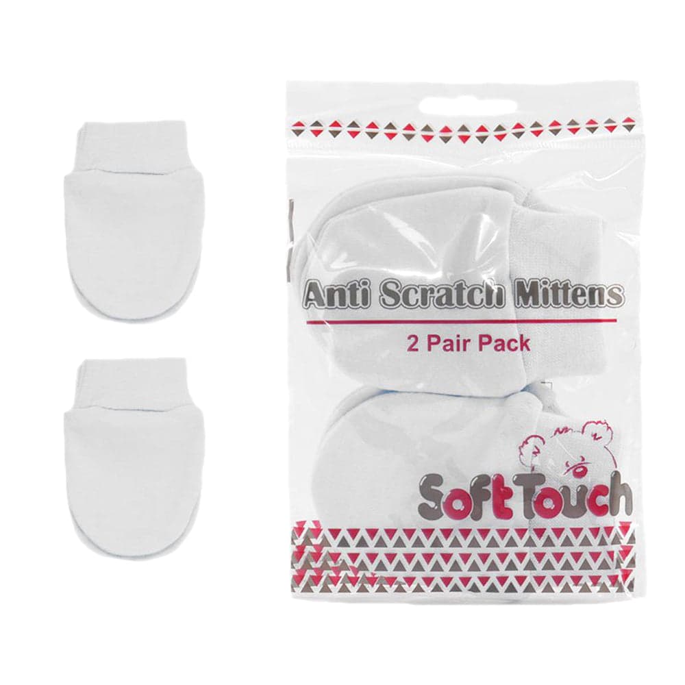 Baby 2 Pair Anti Scratch Mittens