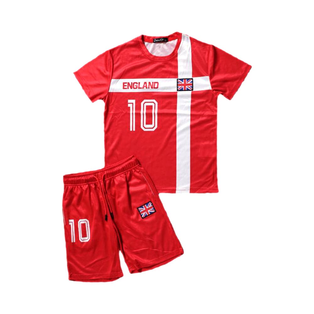 Kids Football T-Shirt And Shorts Set