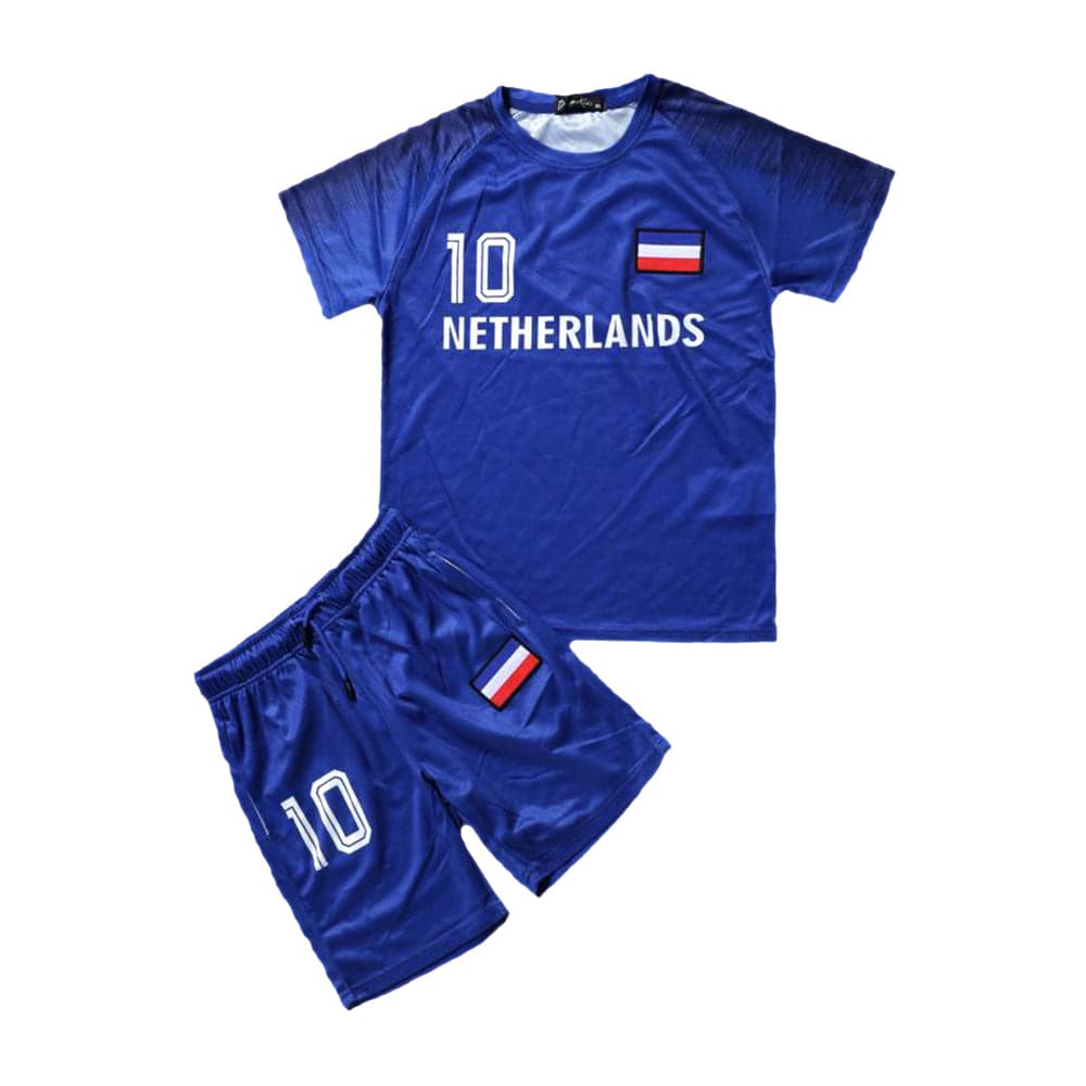 Kids Football T-Shirt And Shorts Set