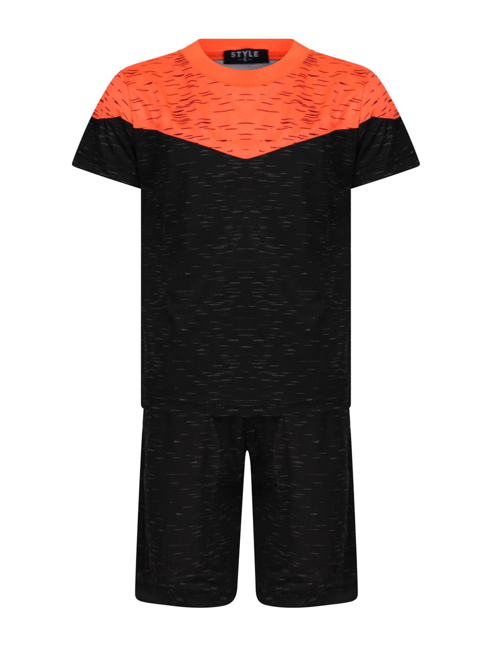Boys Two Toned T-Shirt & Shorts Set