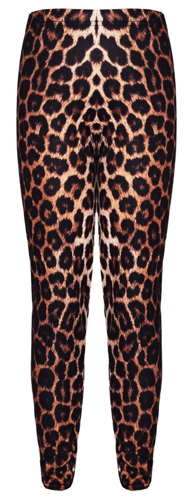Girls Leopard Crop Top & Leggings Set
