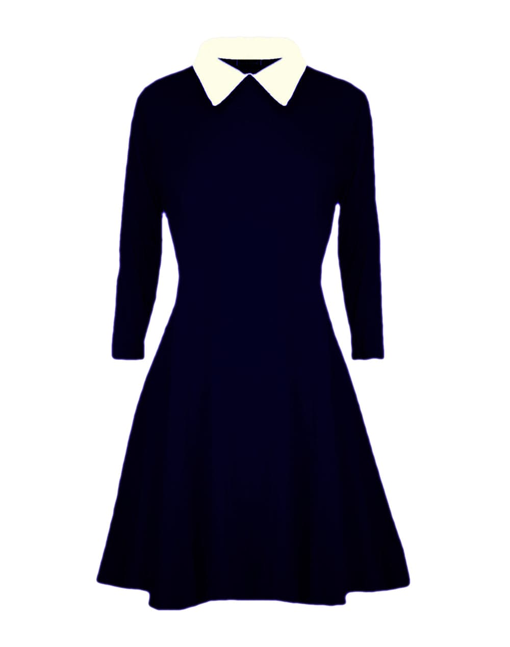 Girls Peter Pan Collar Swing Dress