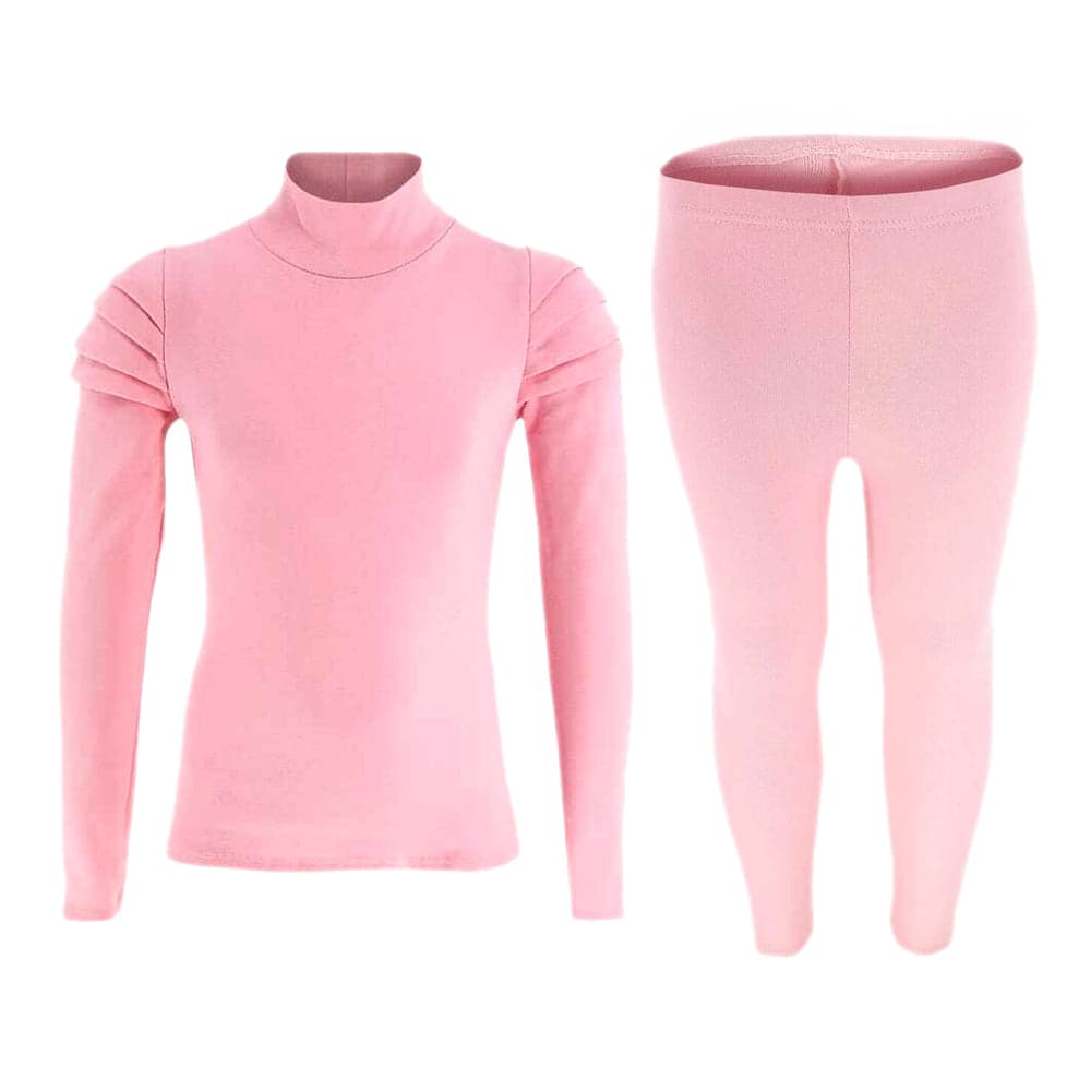 Girls Ruched Sleeve Lounge Wear Tracksuit