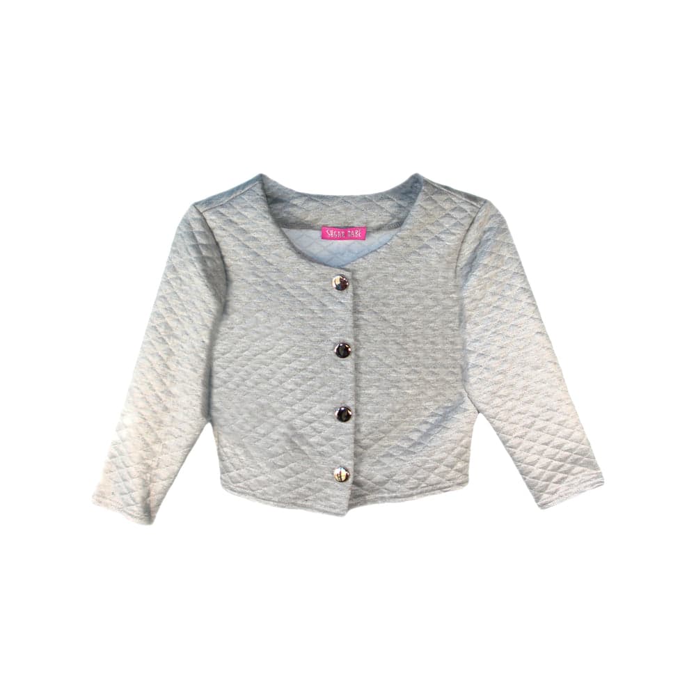 Girls Padded Bolero Quilted Jacket