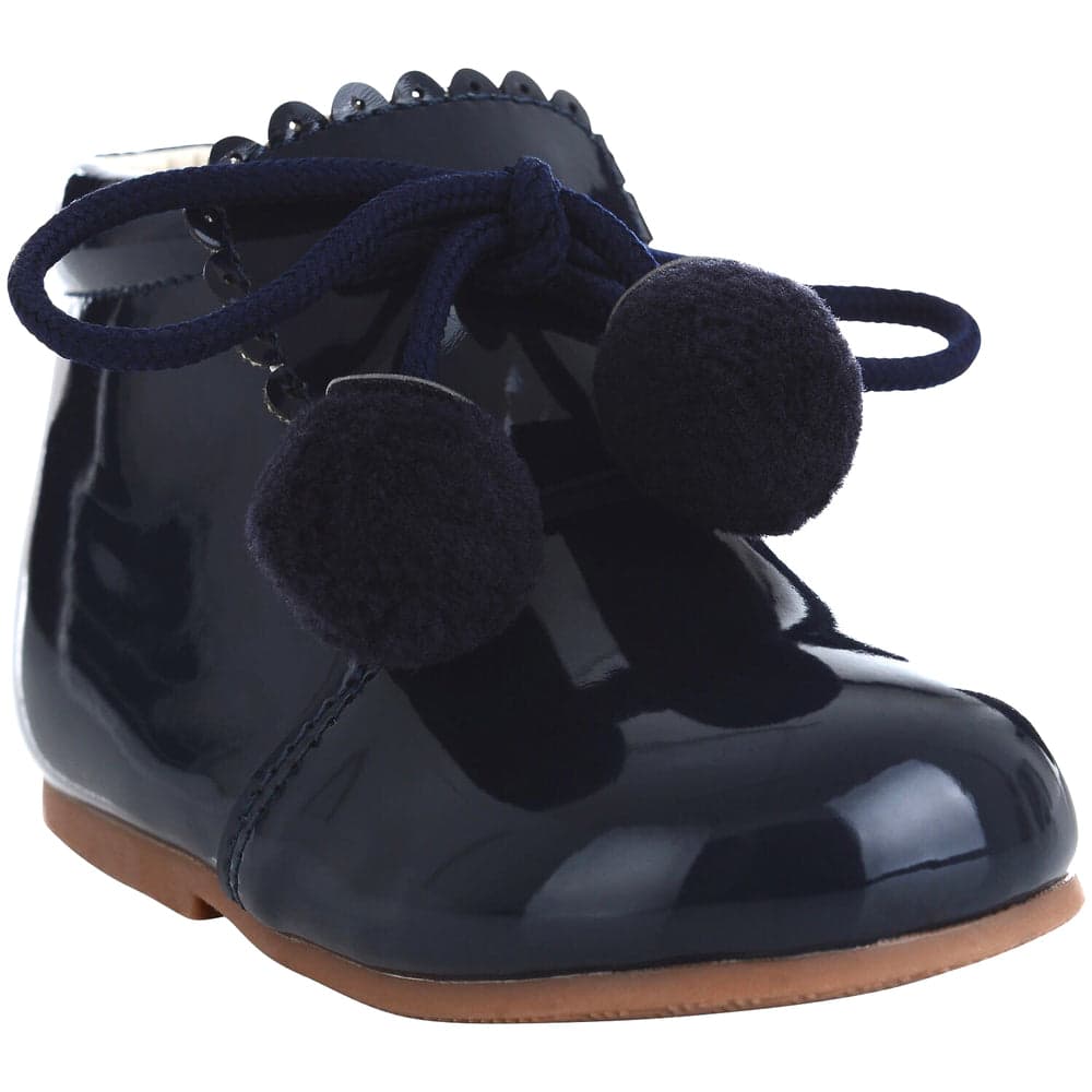 Girls Party Pom Pom Infant Shoes