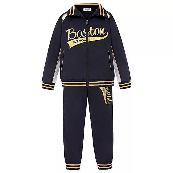 Boys Sports Tracksuit Outfit Kit Top Trousers England Football Soccer