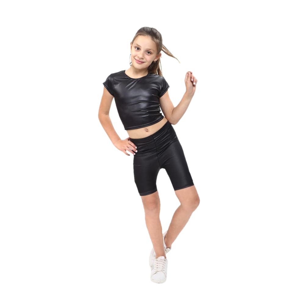 Girls Wet Look Outfits
