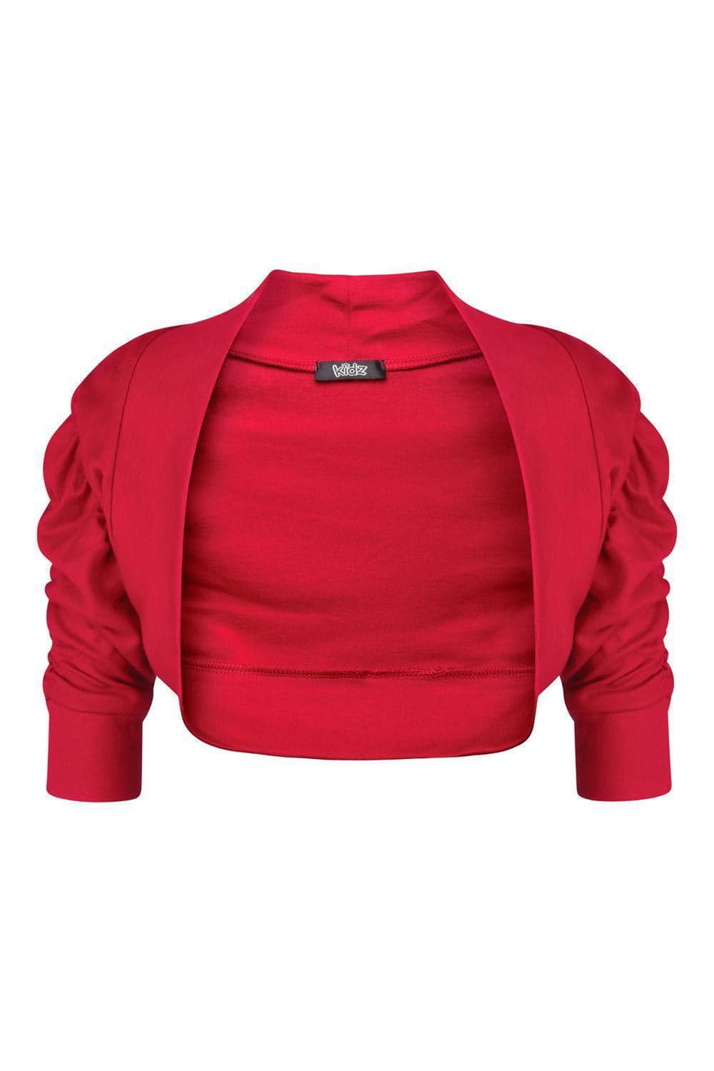 Girls Ruched Sleeve Bolero