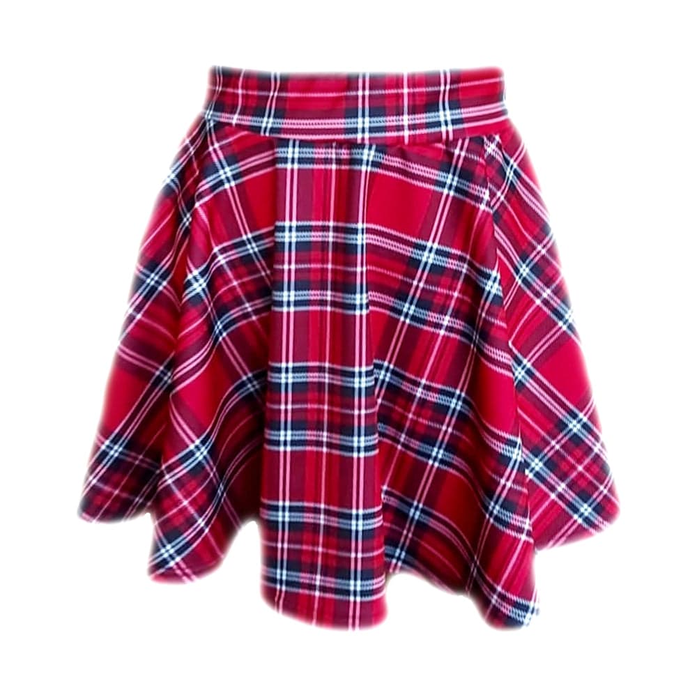 Girls Tartan Skater Skirt