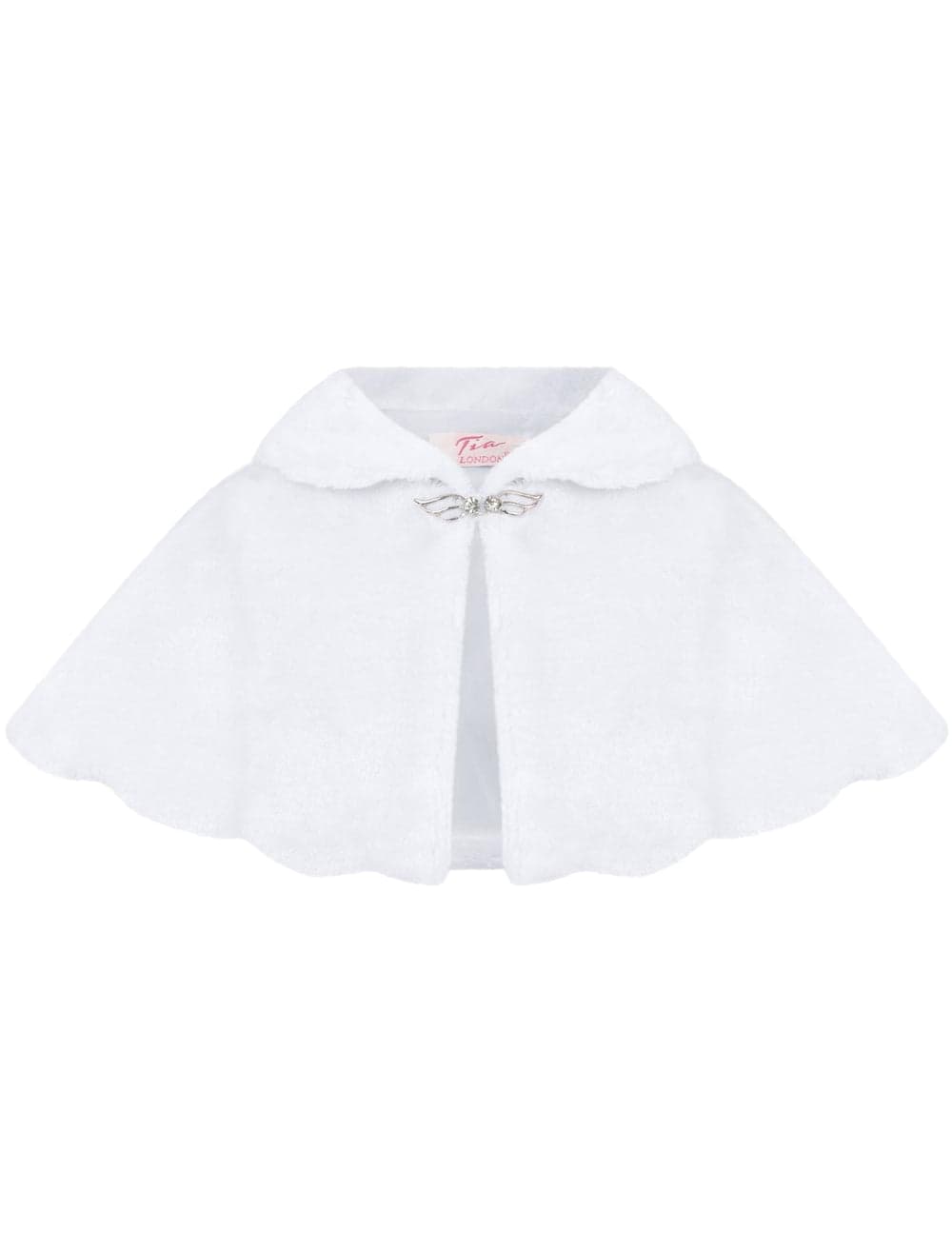 Girls Fur Shoulder Cape