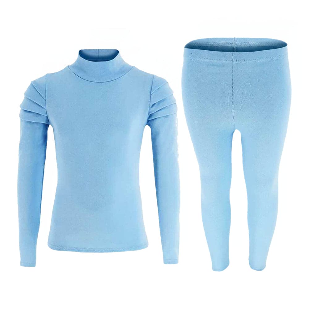 Girls Ruched Sleeve Lounge Wear Tracksuit