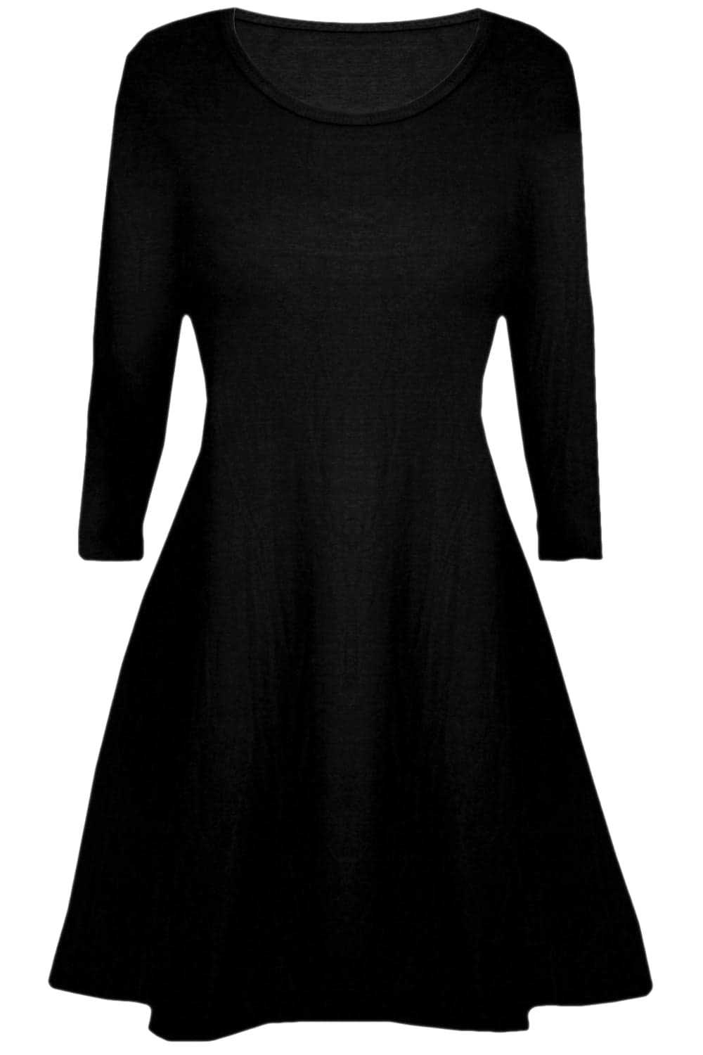 Girls Plain Swing Dress