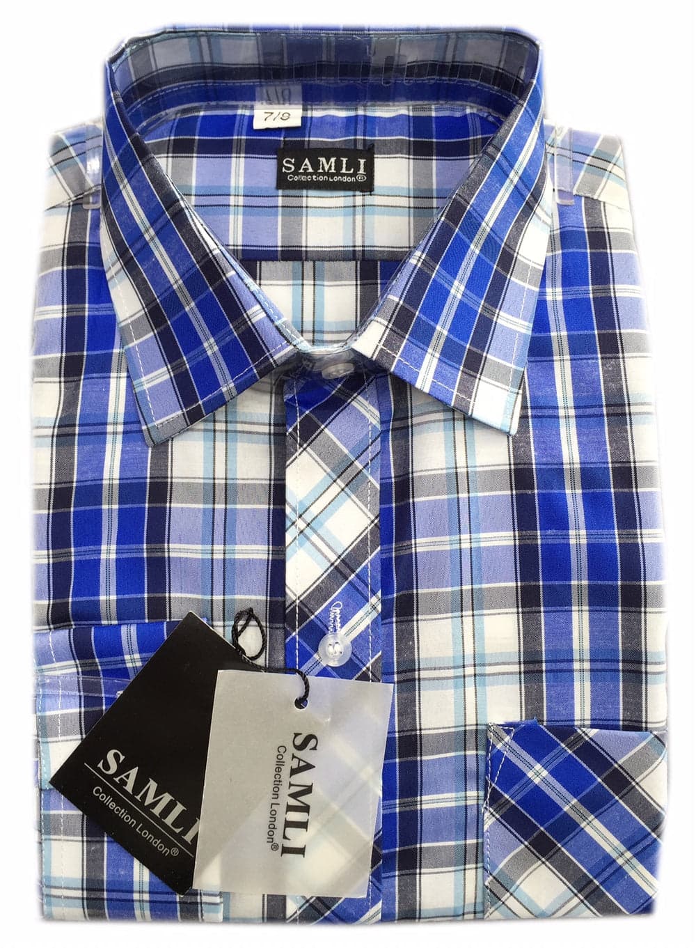 Boys Striped & Checked Formal Shirts