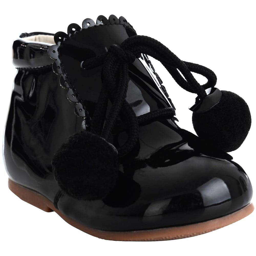 Girls Party Pom Pom Infant Shoes