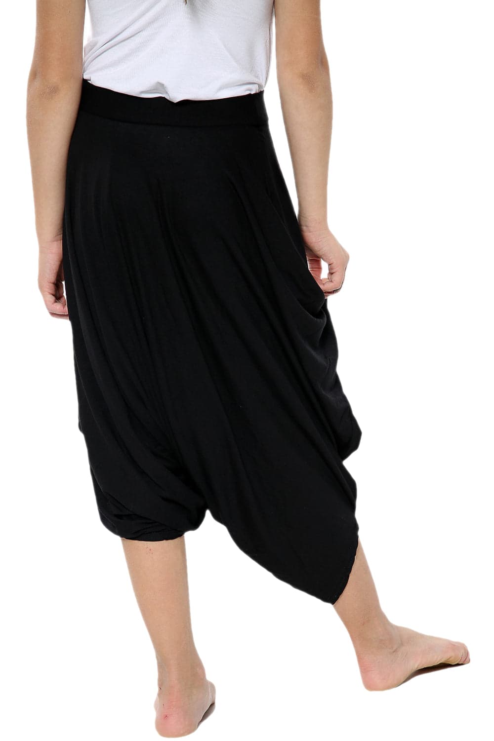 Girls Draping Romper Skirt