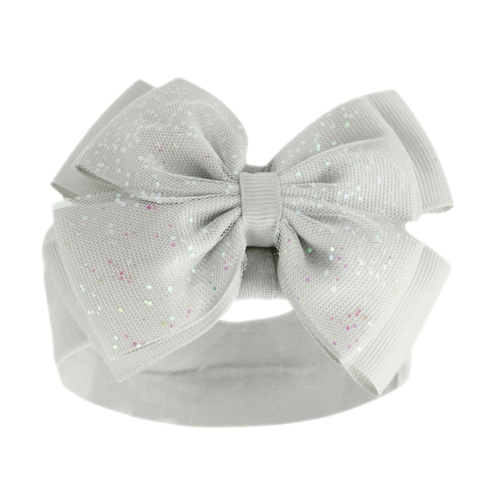 Baby Girls Sparkle Glitter Bow Headband