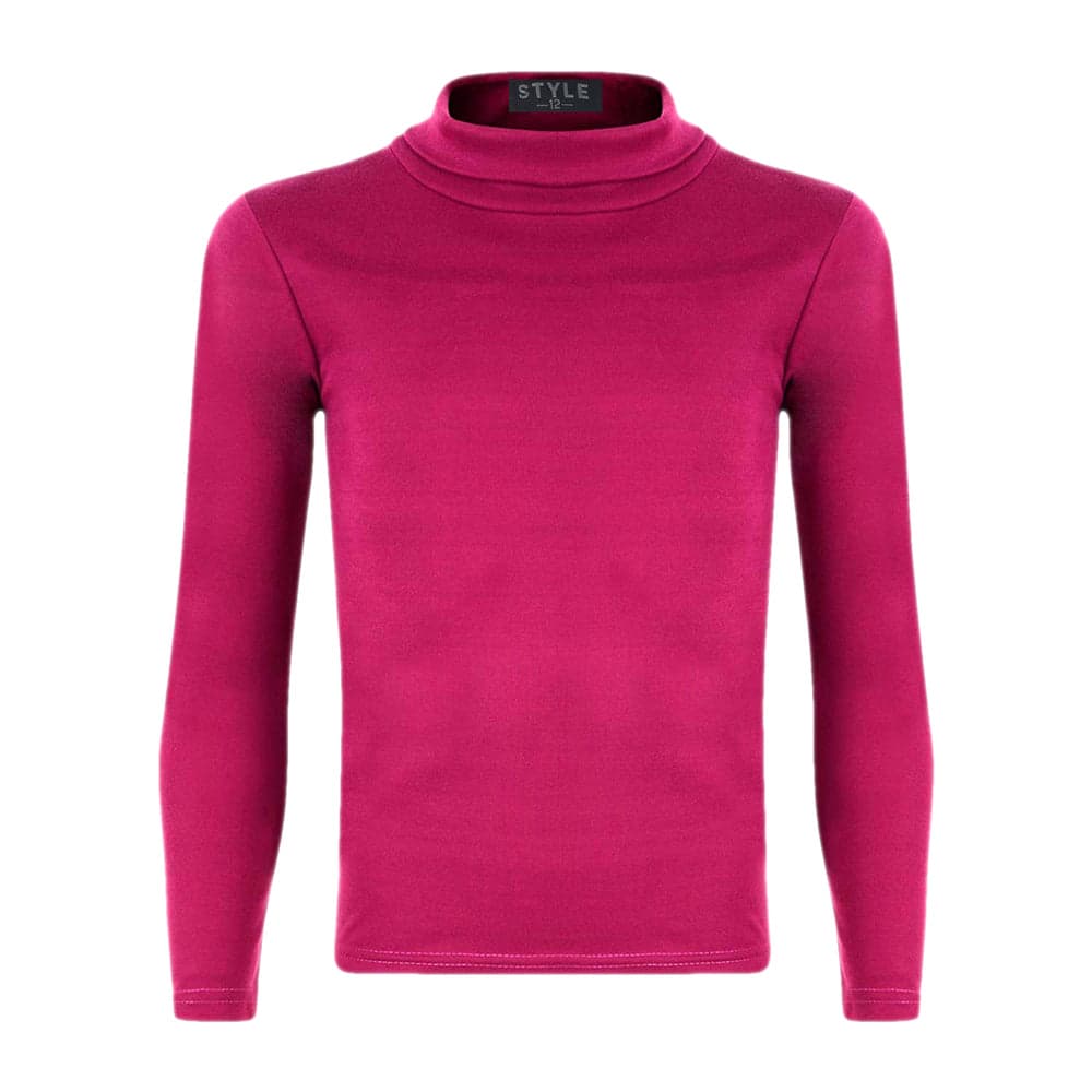 Girls Polo Neck Tops