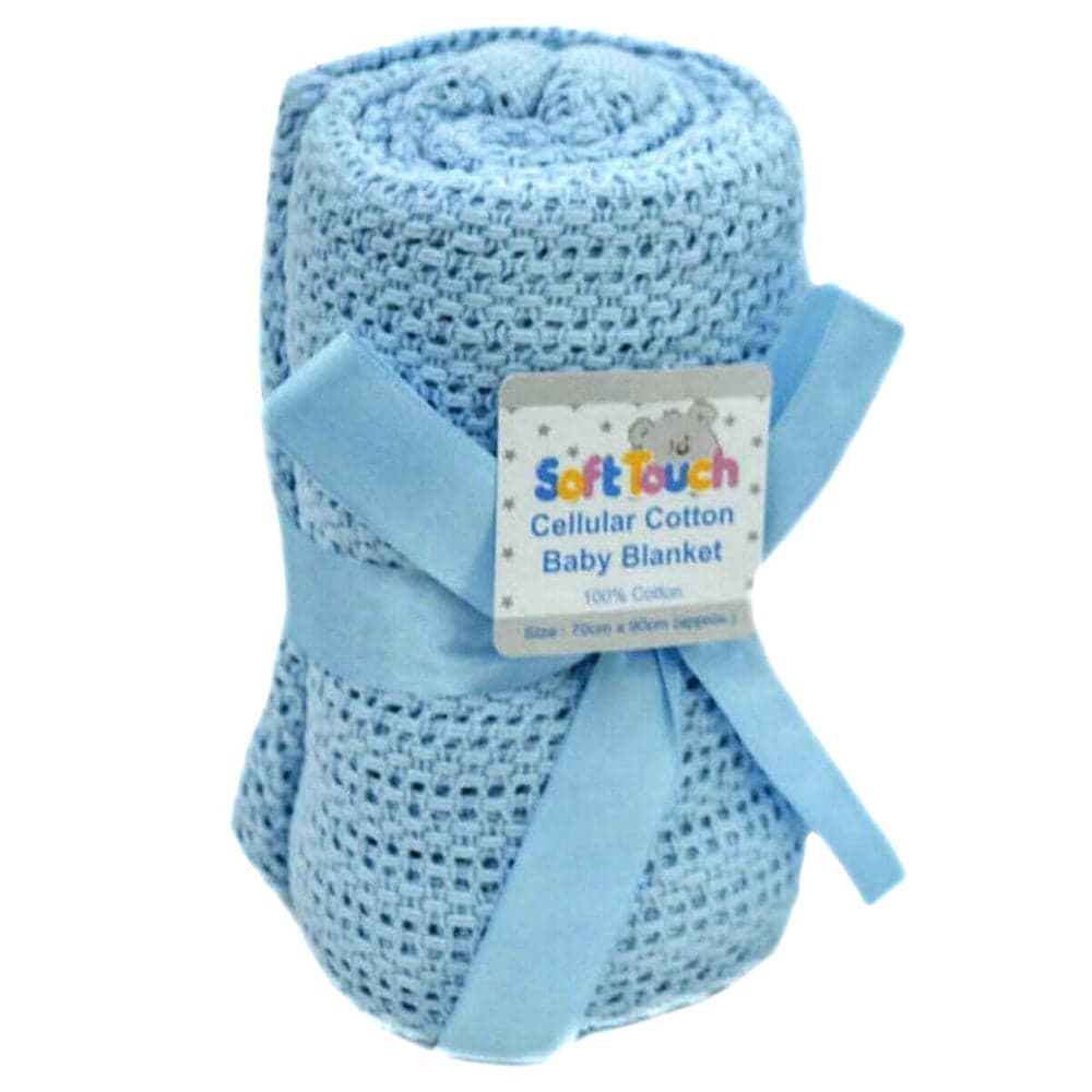 Baby Cellular Blanket, Teddy Comforter & Hooded Robe
