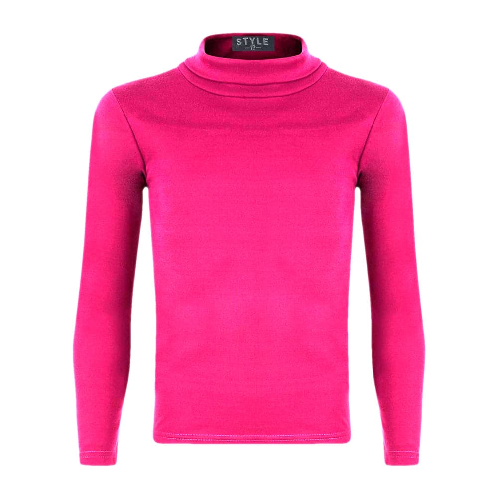 Girls Polo Neck Tops
