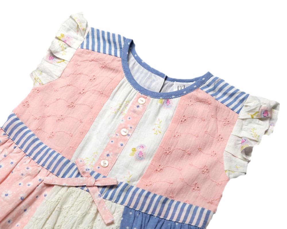Girls Cotton Summer Patterned Dresses