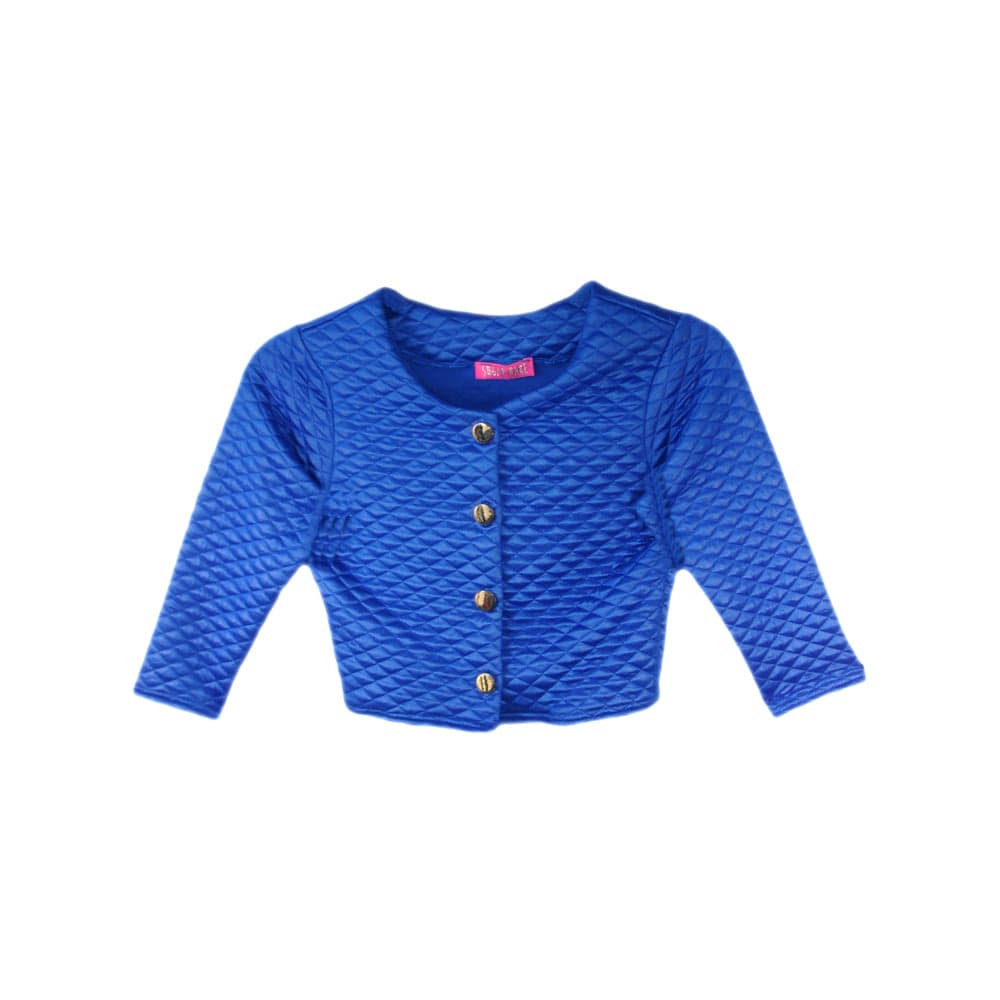 Girls Padded Bolero Quilted Jacket