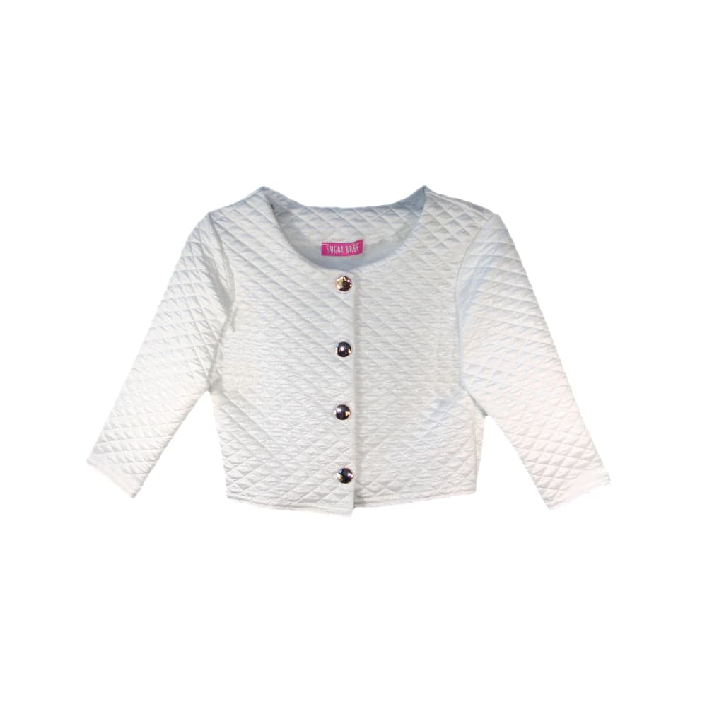 Girls Padded Bolero Quilted Jacket