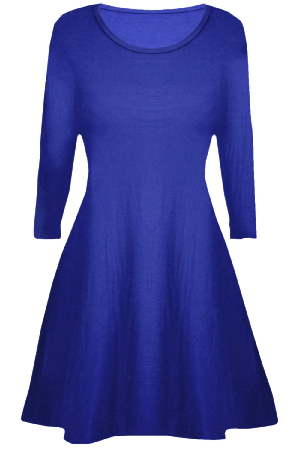 Girls Plain Swing Dress