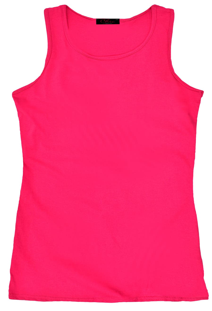 Girls Plain Vest