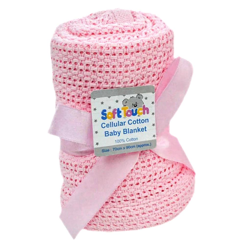 Baby Cellular Blanket, Teddy Comforter & Hooded Robe