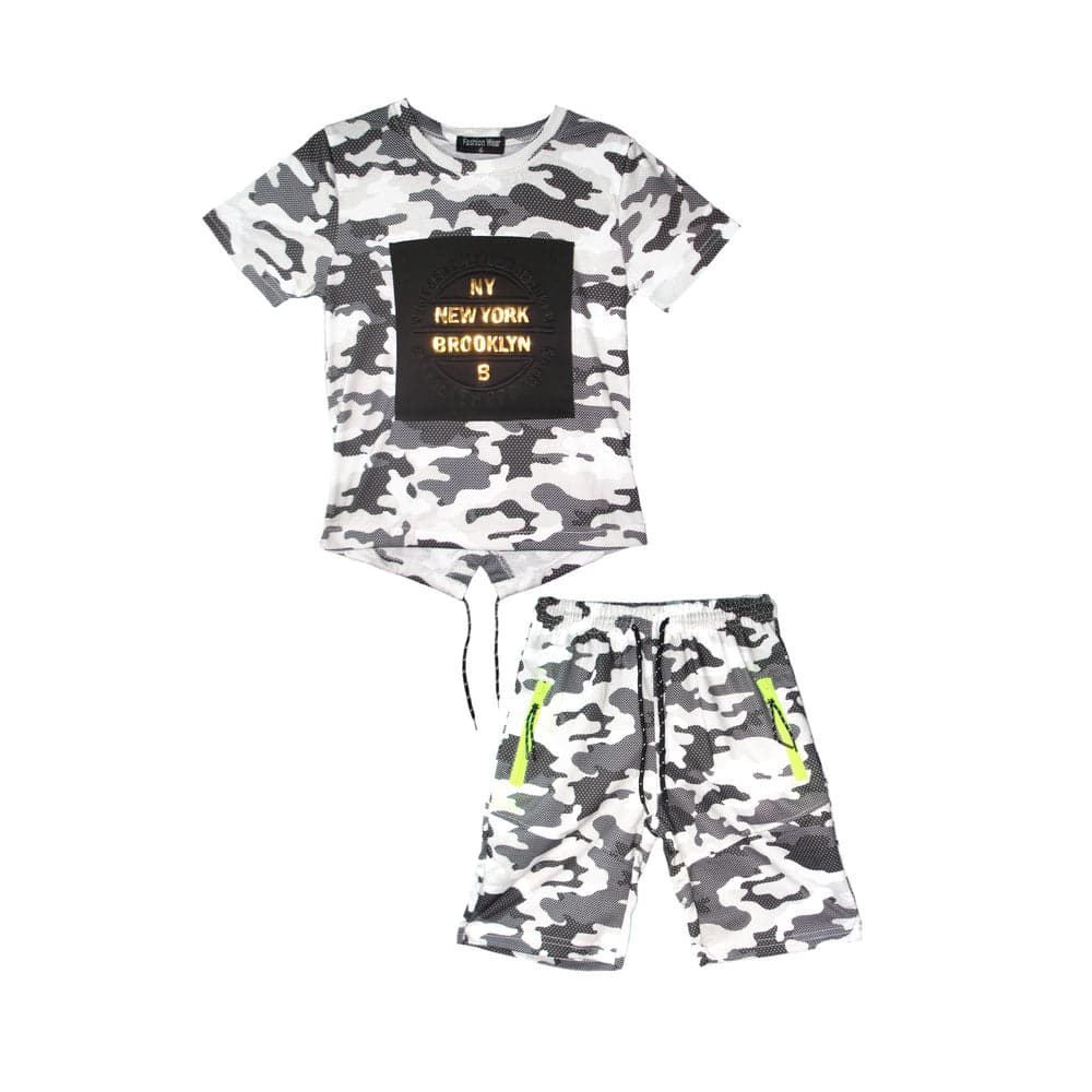Boys New York Brooklyn T-Shirt & Shorts Set