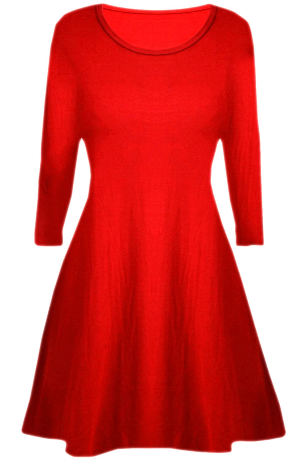 Girls Plain Swing Dress