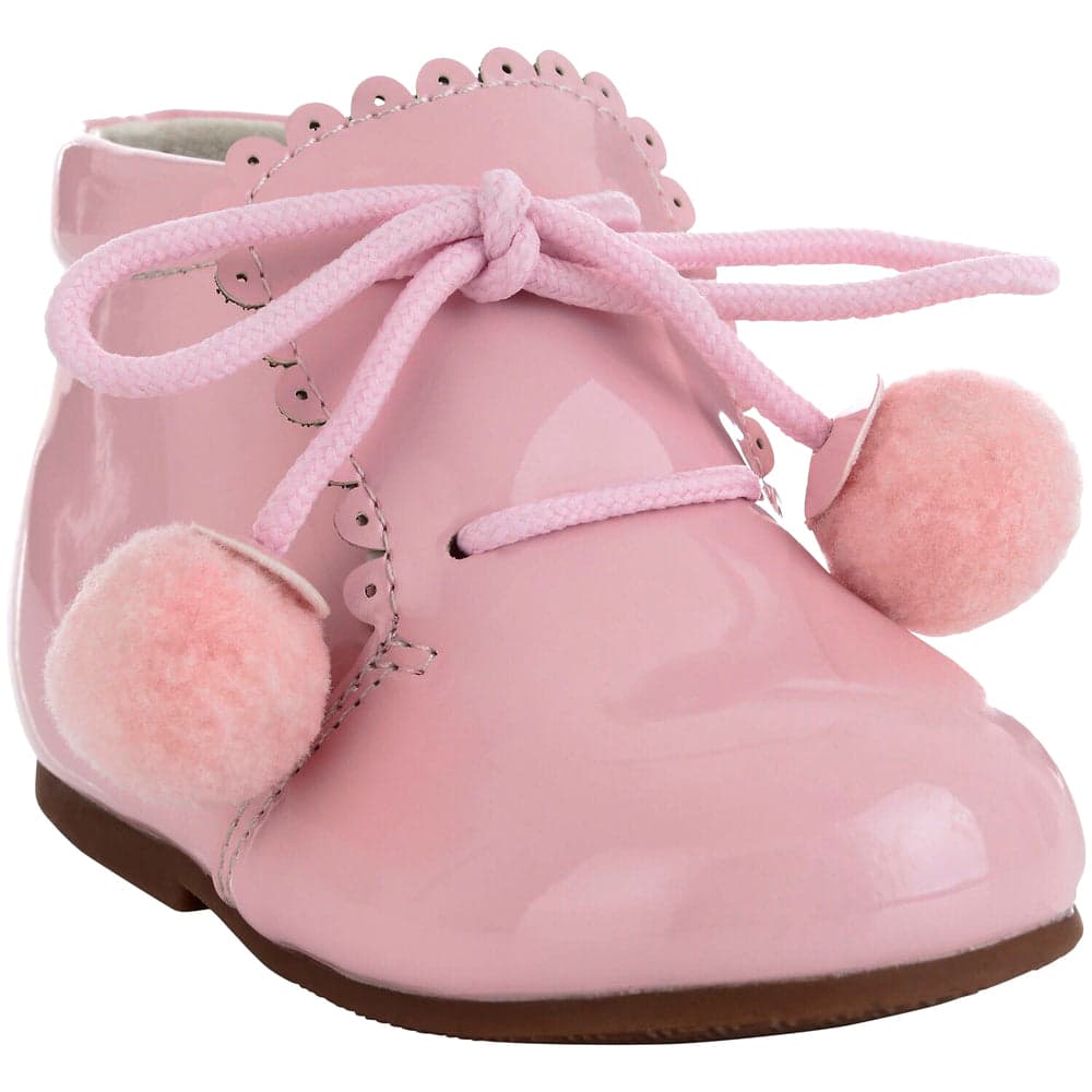 Girls Party Pom Pom Infant Shoes