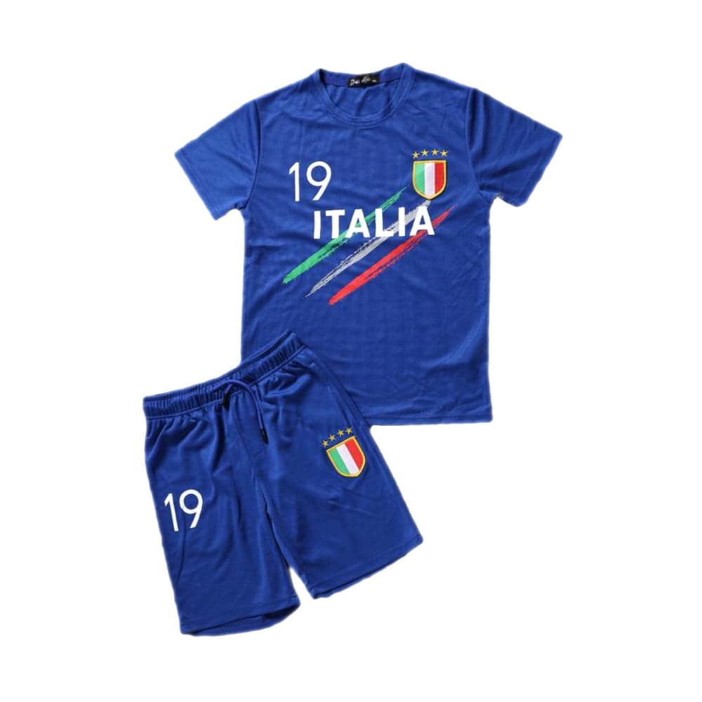 Kids Football T-Shirt And Shorts Set