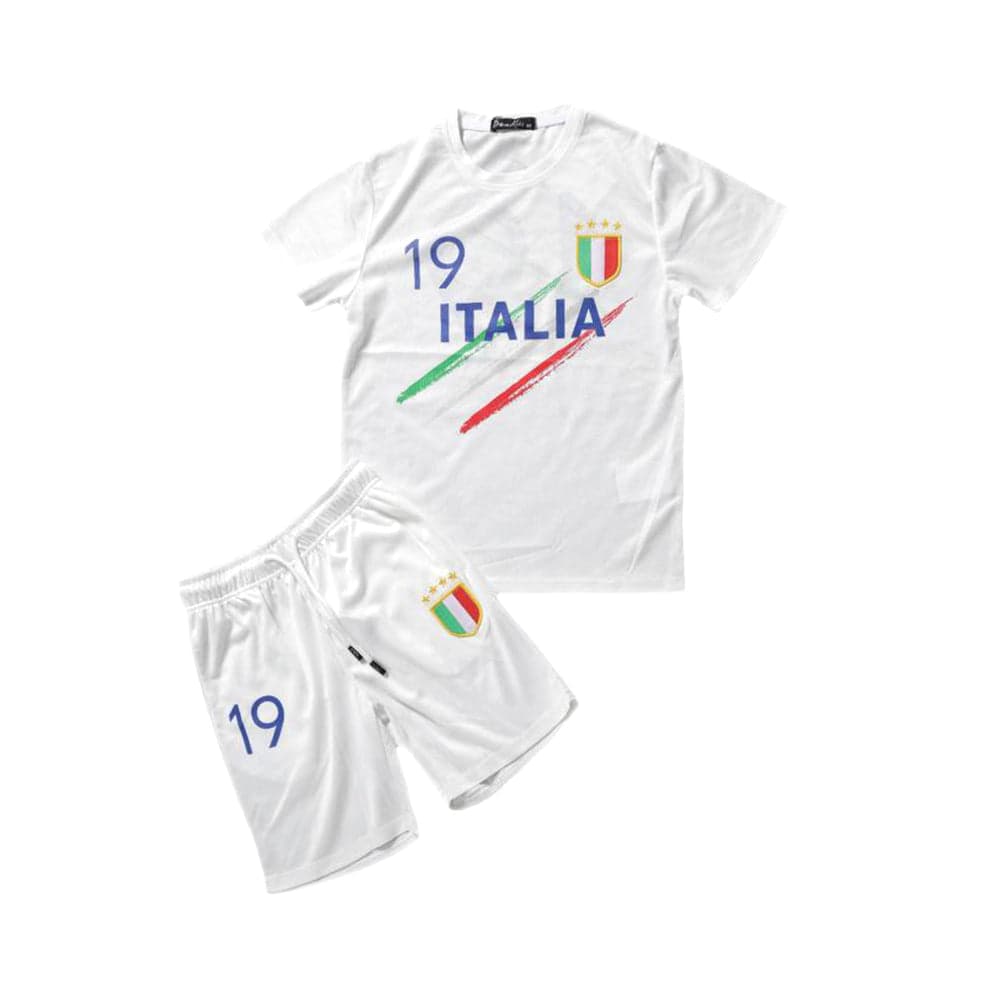 Kids Football T-Shirt And Shorts Set