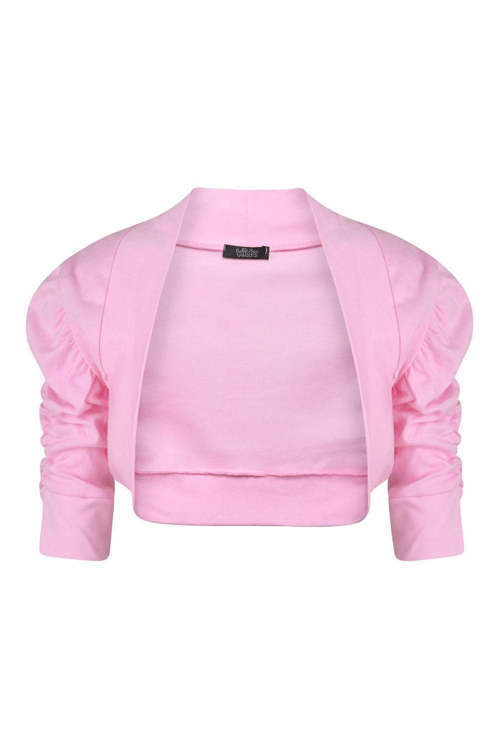 Girls Ruched Sleeve Bolero