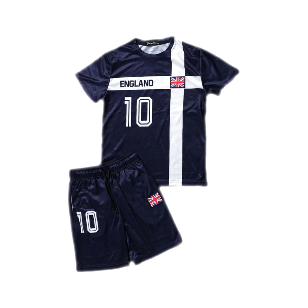 Kids Football T-Shirt And Shorts Set