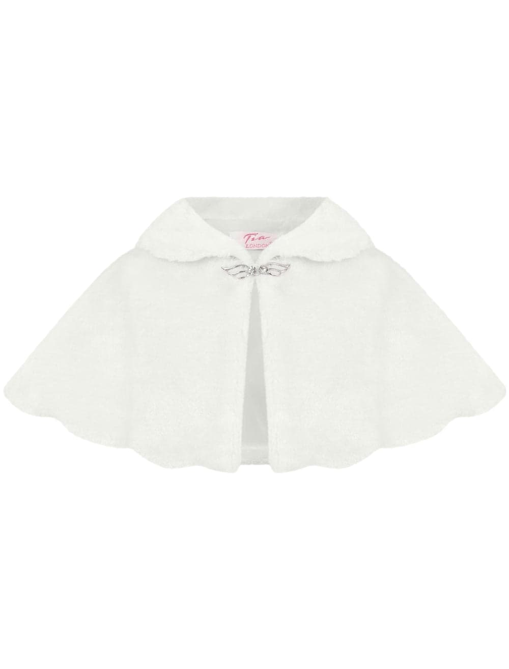 Girls Fur Shoulder Cape