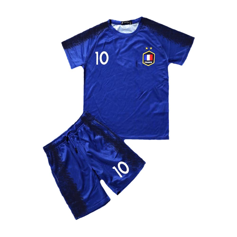 Kids Football T-Shirt And Shorts Set