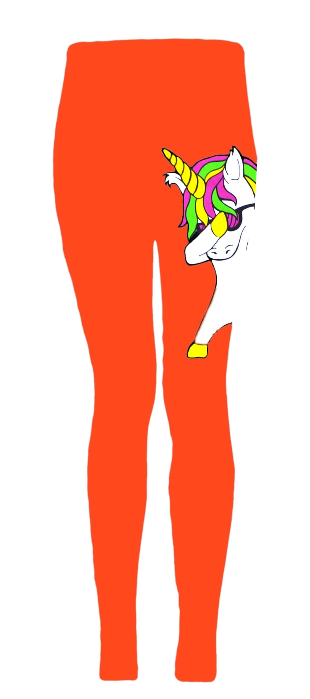 Girls Neon Dab Unicorn Swing Dress Outfits