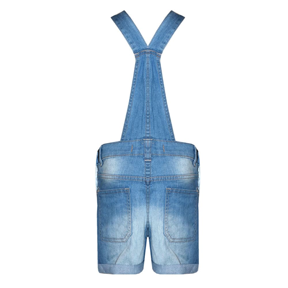 Girls Denim Dungaree