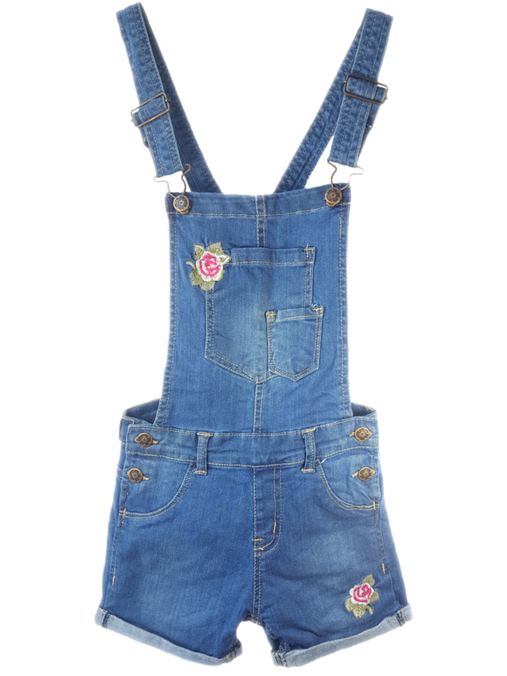 Girls Denim Dungaree