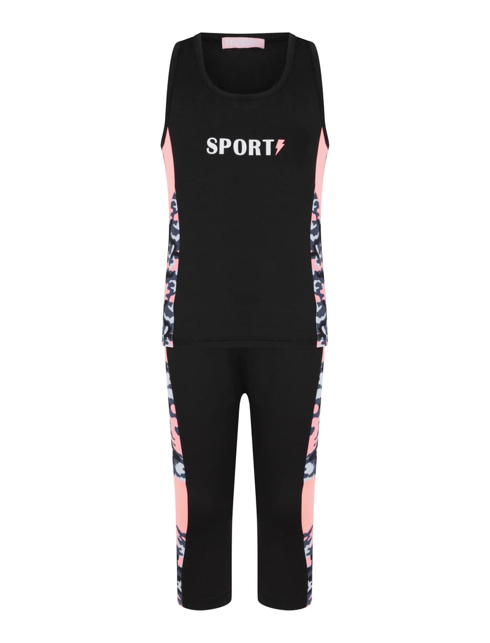 Girls Sports Vest Set