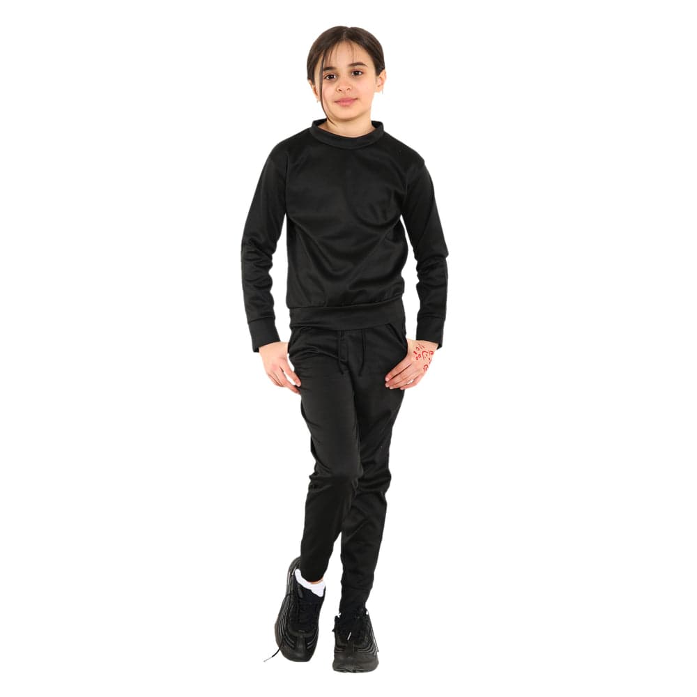 Girls Loungewear Tracksuit Sweatshirt Sweatshirt & Pants Set