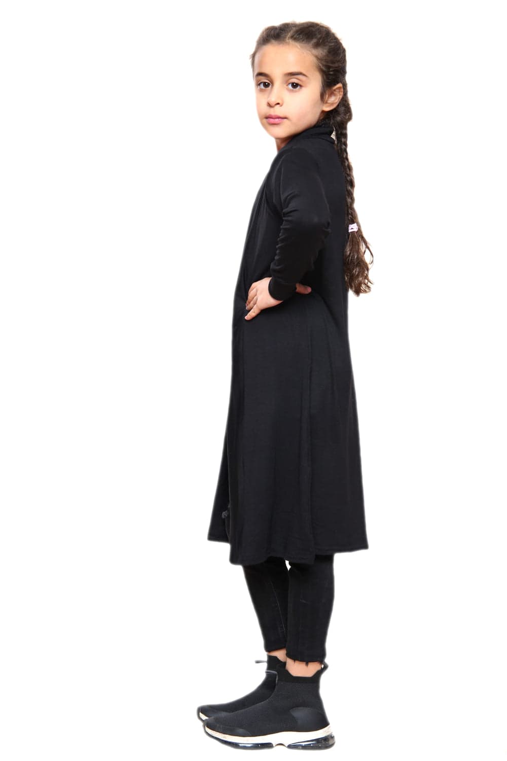 Girls Long Boyfriend Cardigan