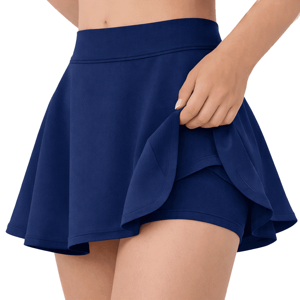 Girls Skort Skirt Shorts Kids School Summer Sports Skorts PE Dance Childrens
