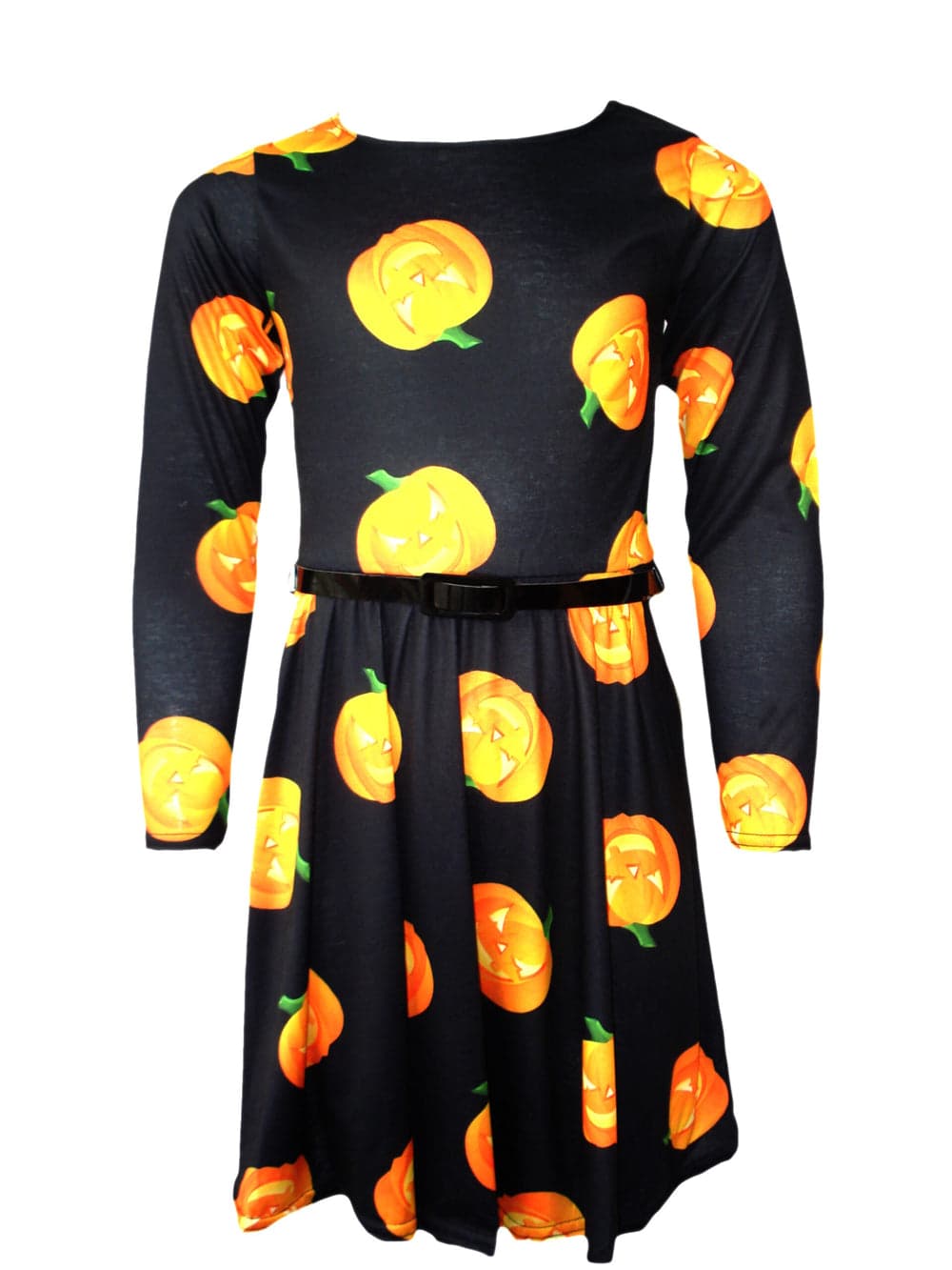 Girls Halloween Skater Dress