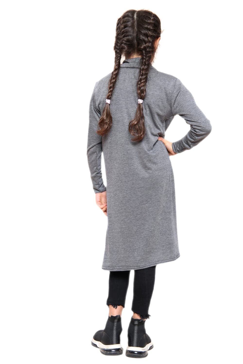 Girls Long Boyfriend Cardigan